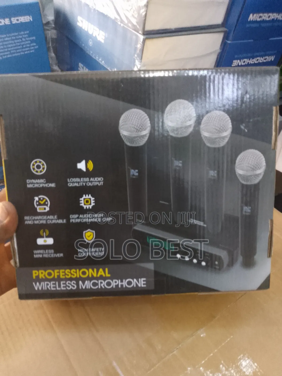 Shure 4 in 1 Wireless Microphone Sh 304