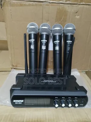 Shure 4 in 1 Wireless Microphone Sh 304