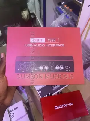 M-Audio Soundcard 24bit Usb Audio Interface