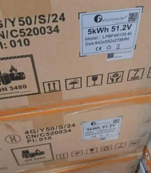 5kva Felicity Solar Lithium Battery