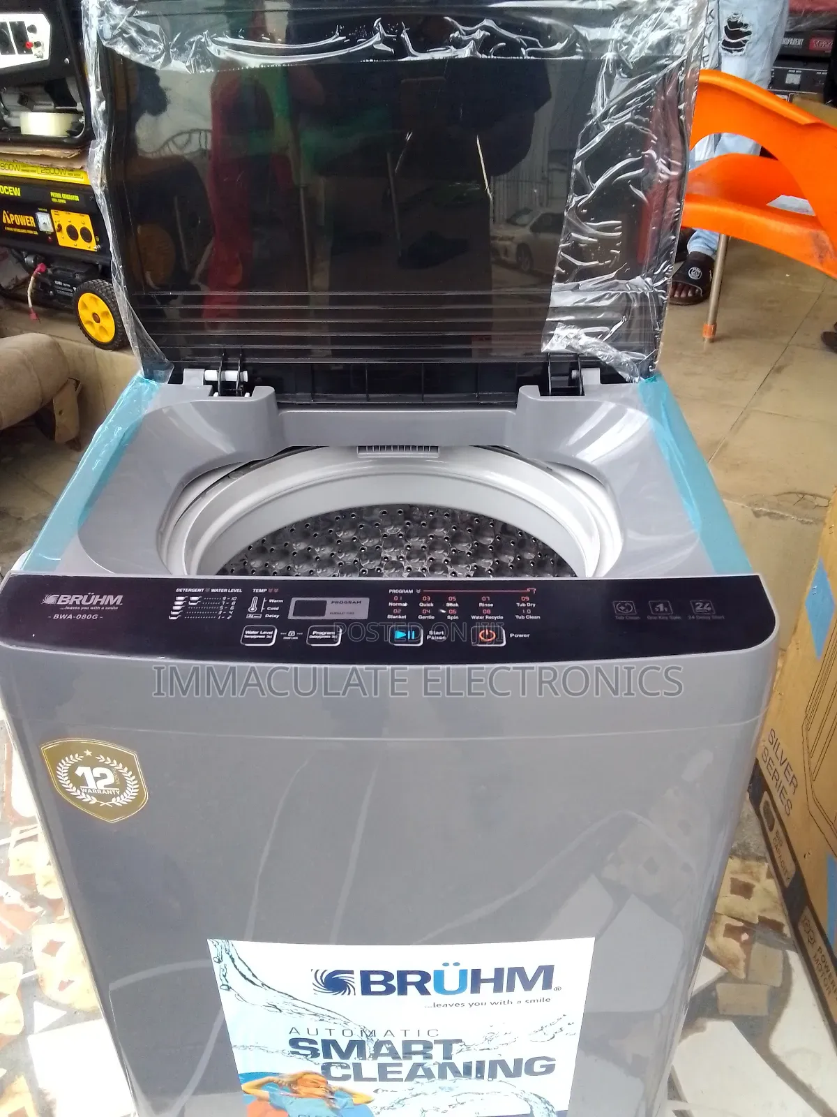 8kg Bruhm Watching Machine Automatic