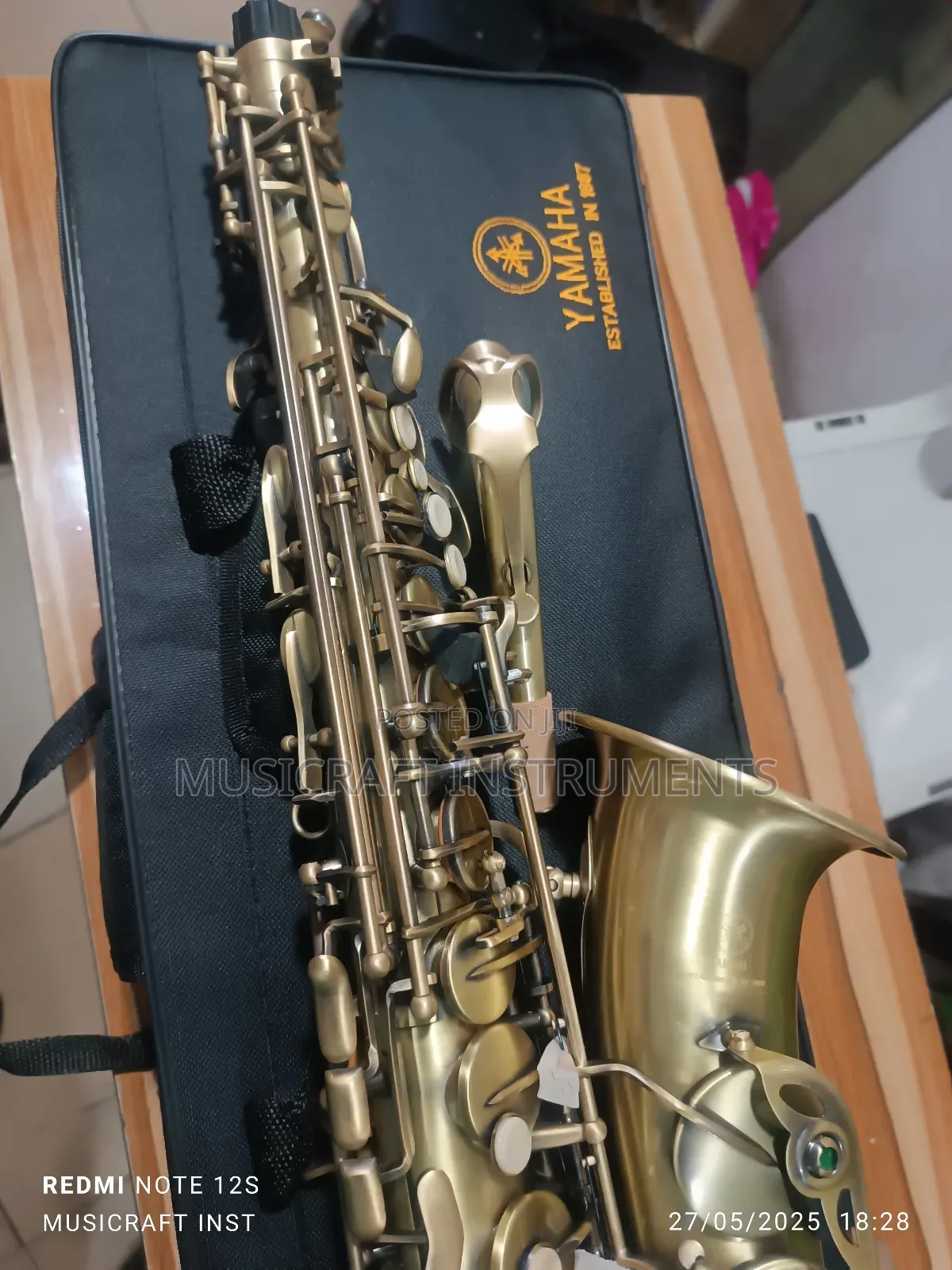 Bronze Yamaha Alto Saxophone