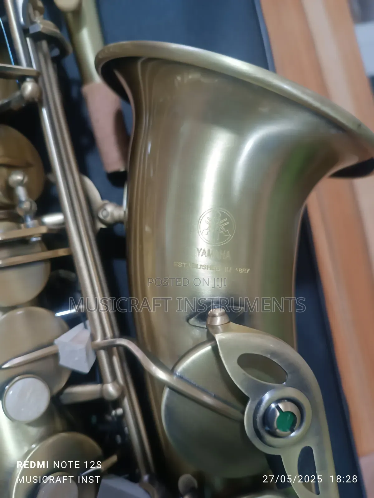 Bronze Yamaha Alto Saxophone