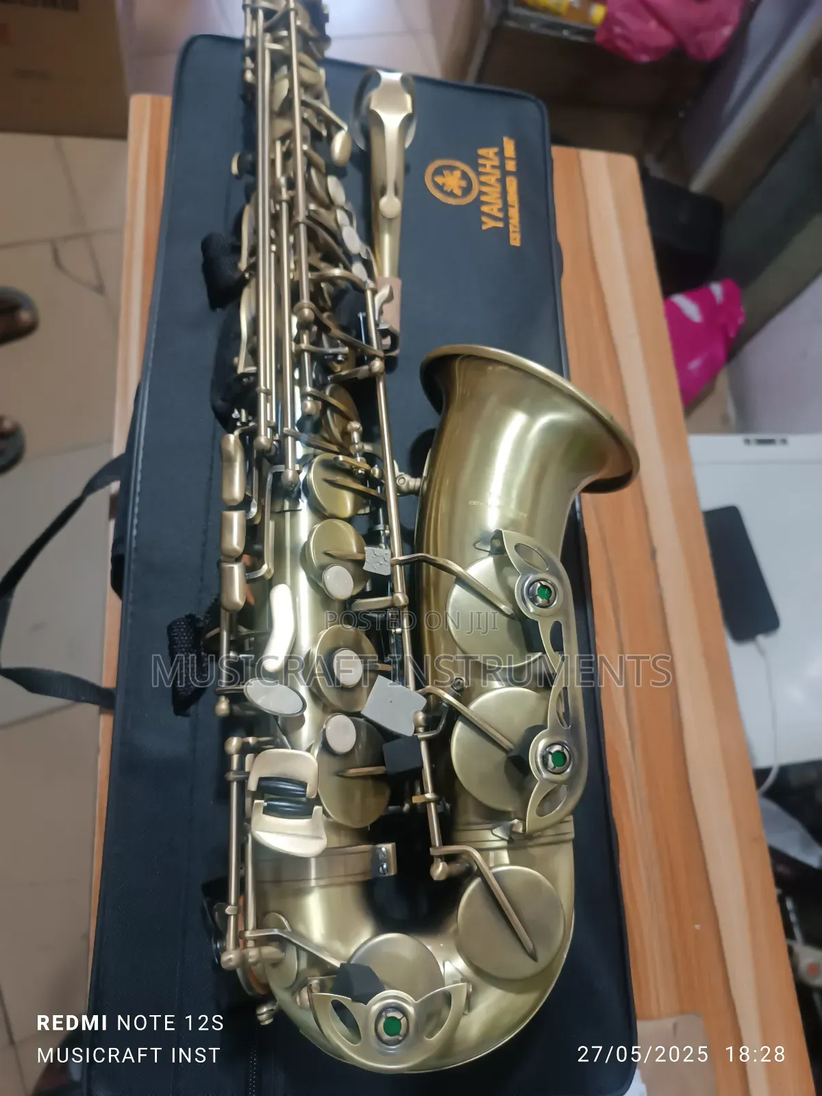 Bronze Yamaha Alto Saxophone