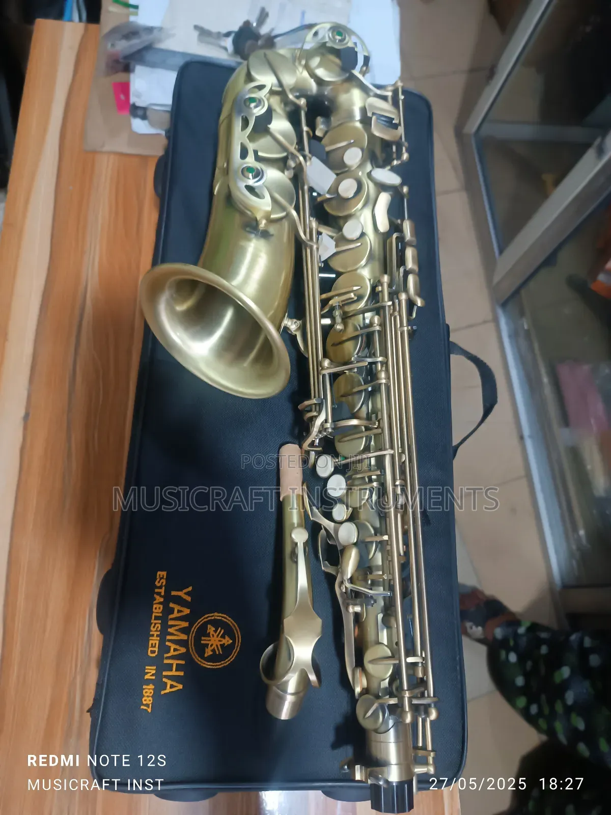 Bronze Yamaha Alto Saxophone
