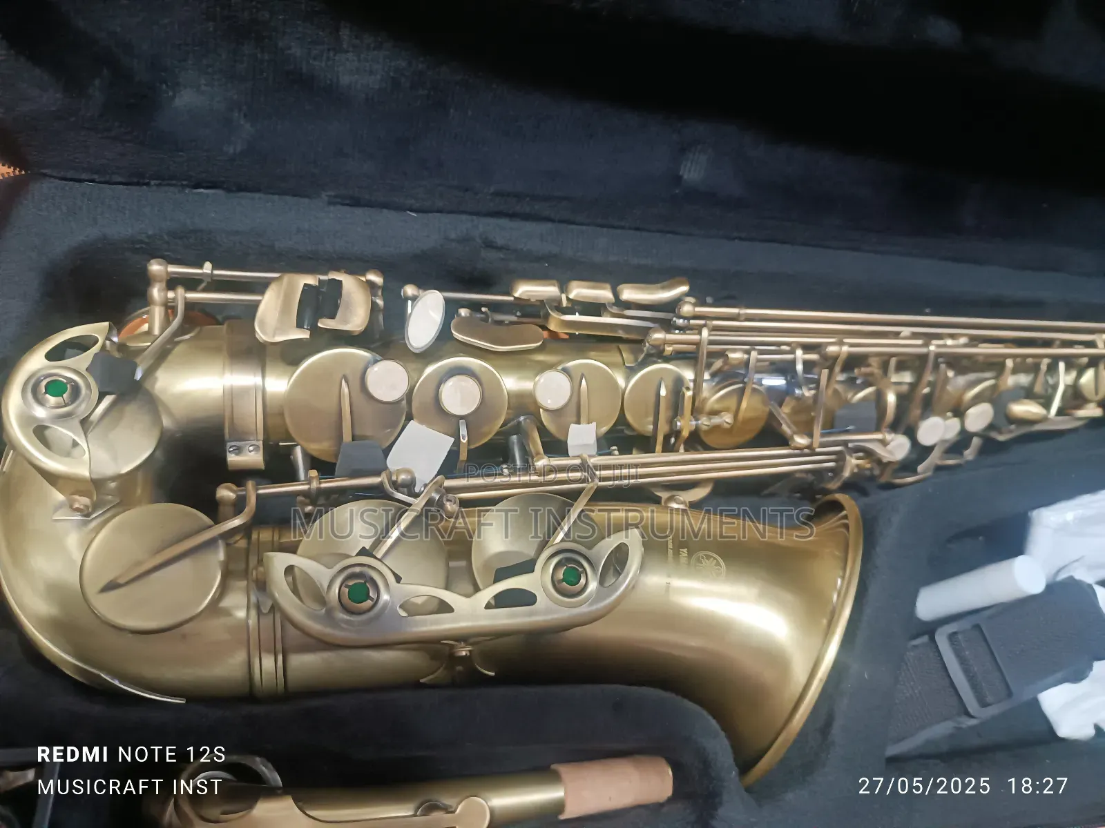 Bronze Yamaha Alto Saxophone