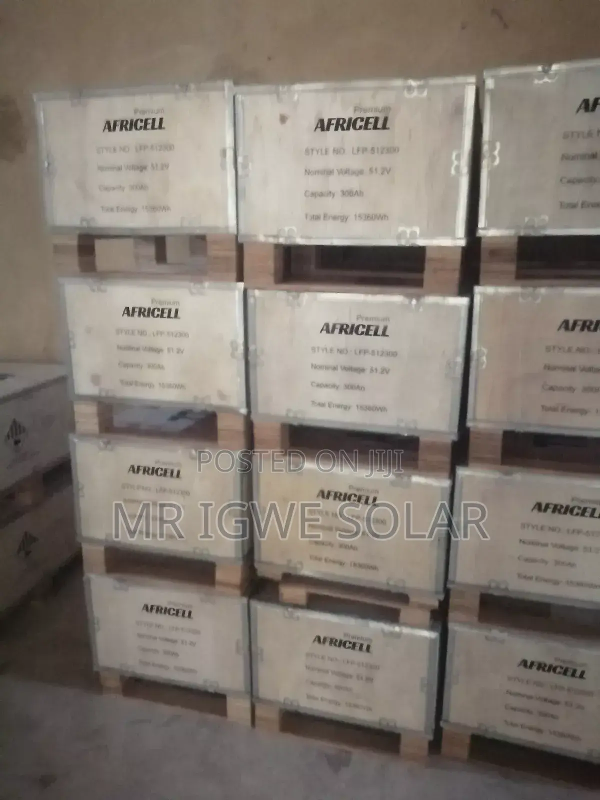 15kwh Africell 51.2v