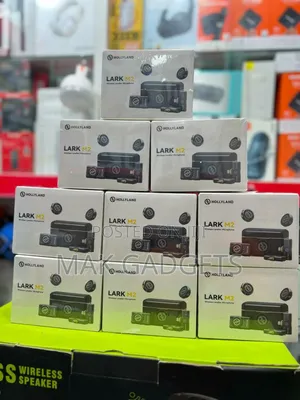 Hollyland Lark M2 Wireless Lavalier Microphone - Black