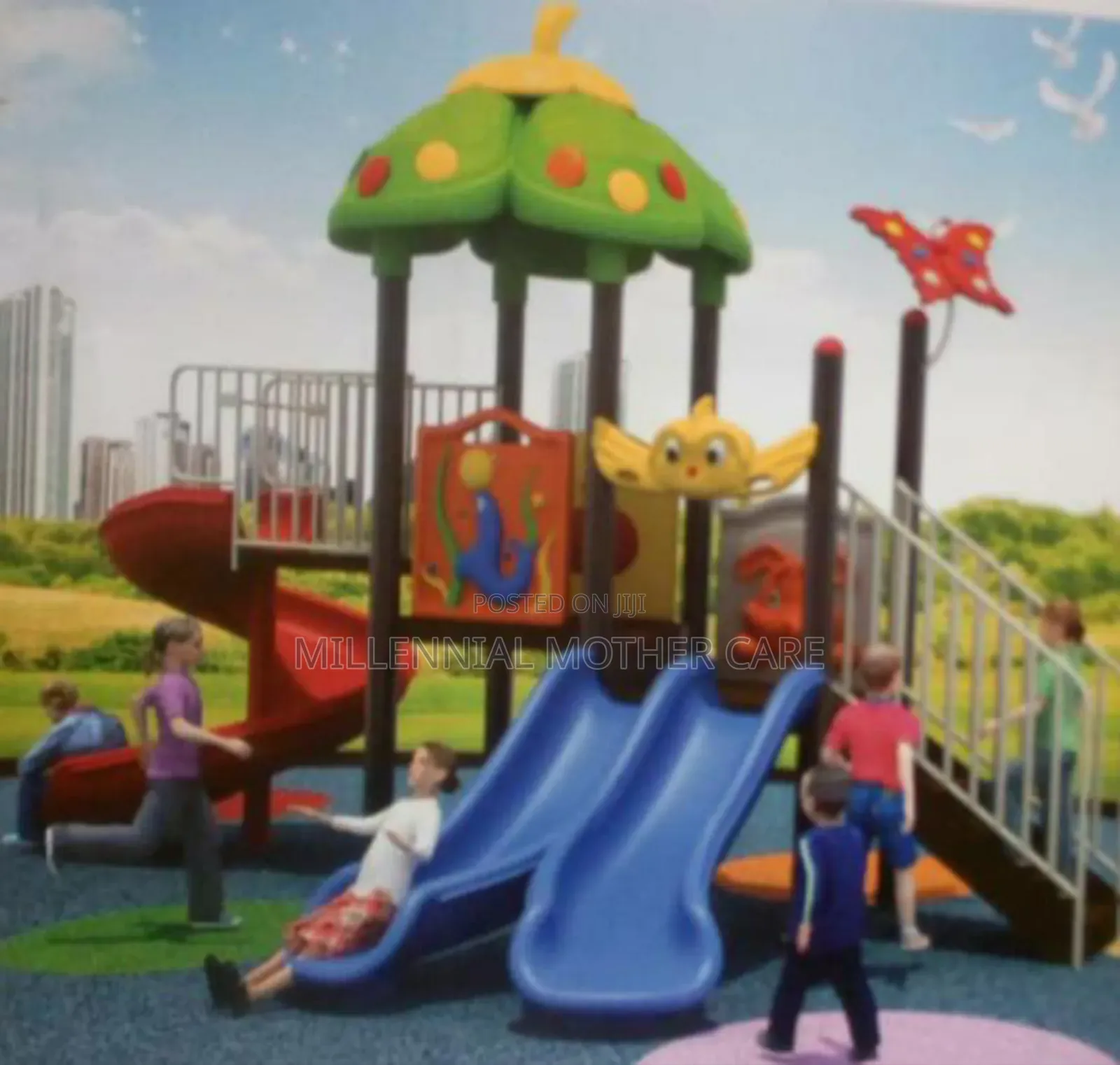 Multi- Slide Playground Equipment