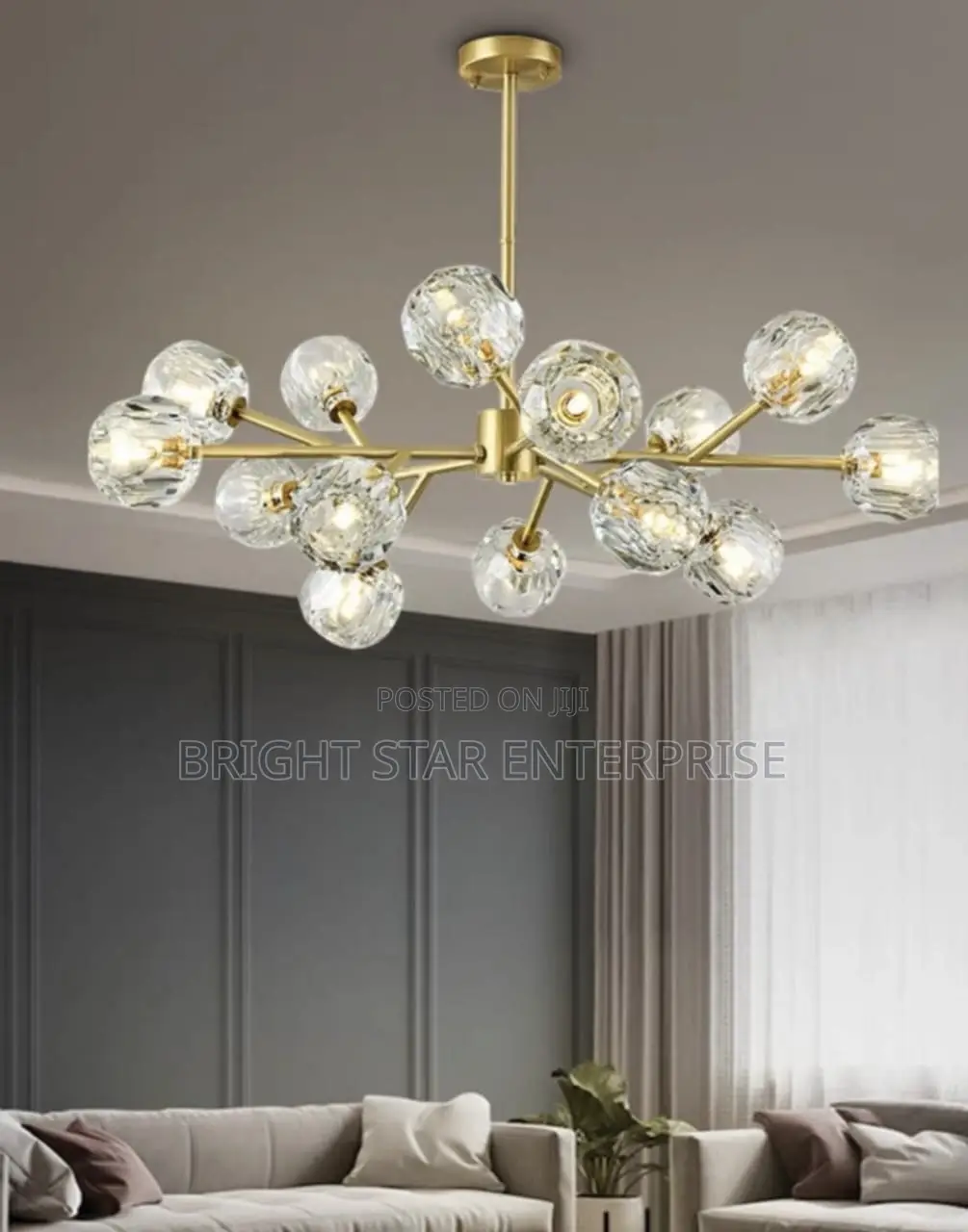 Led Chandelier, Dropping Lights