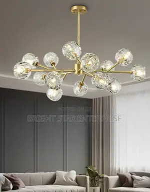 Led Chandelier, Dropping Lights