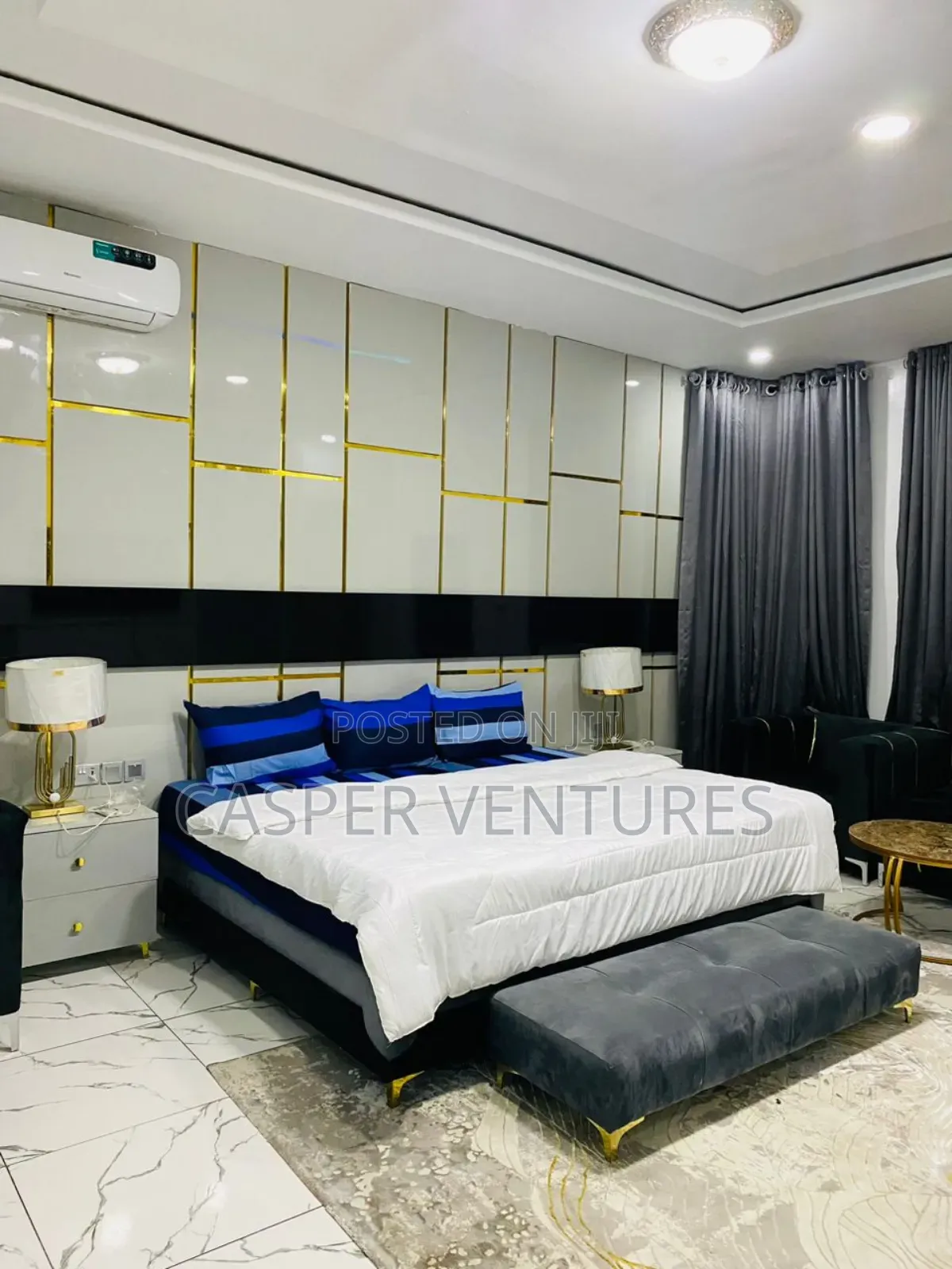 Furnished Kingsize Masterbedroom