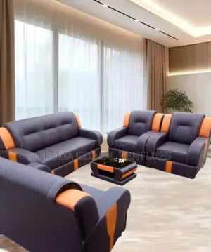 Quality Couch of 7 Seaters Sofa Chairs and Table. Pbll23