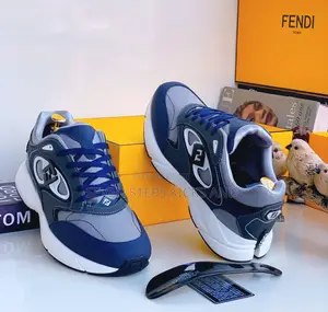 High Quality Fendi Roma Multicolor Top Luxury Men Sneakers