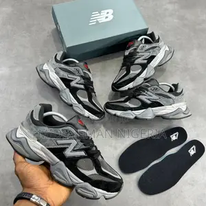 New Balance 9060 Black Castle Rock Sneakers