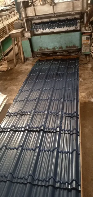 High Quality Oven Baked Step Tiles Aluminum Roofing Design