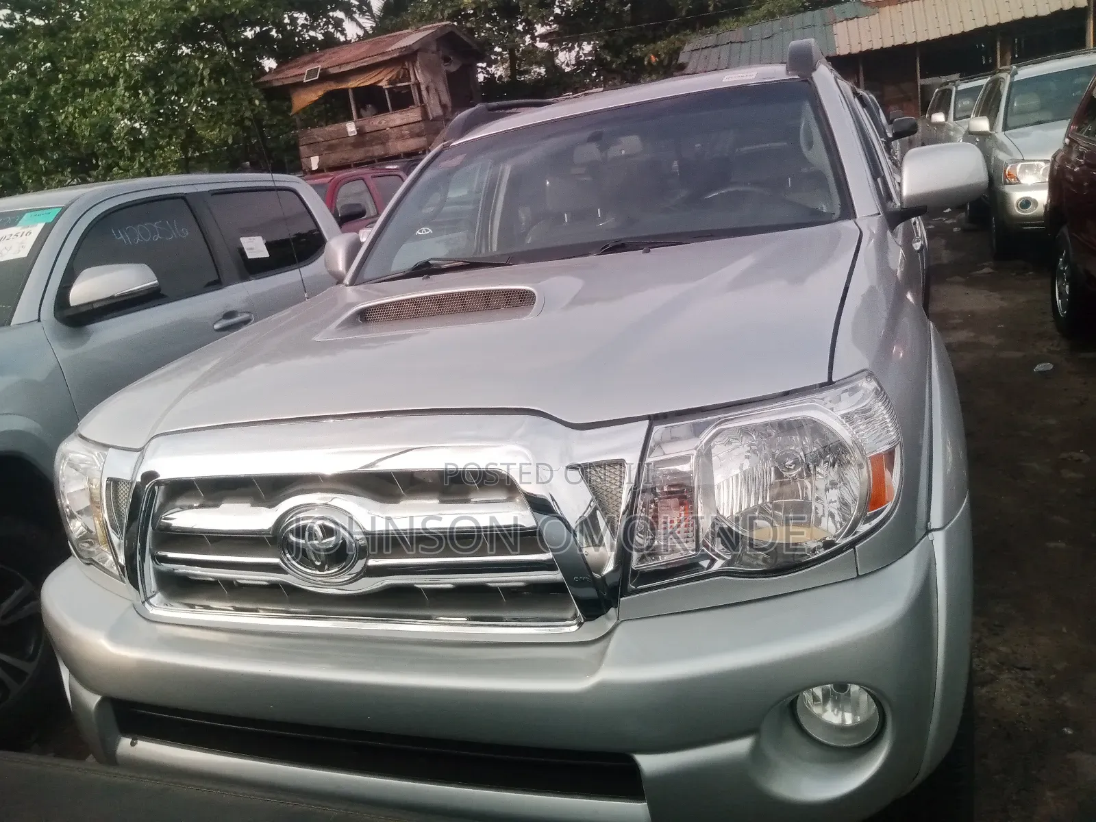 Toyota Tacoma Double Cab V6 Automatic 2012 Silver