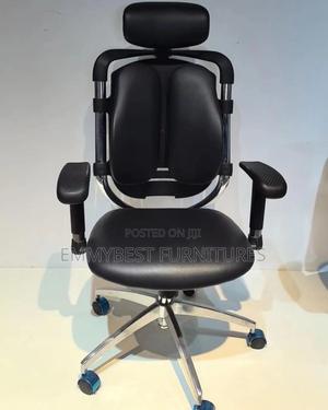 Good Quality Leather Office Chair, Kidney Chair Design.