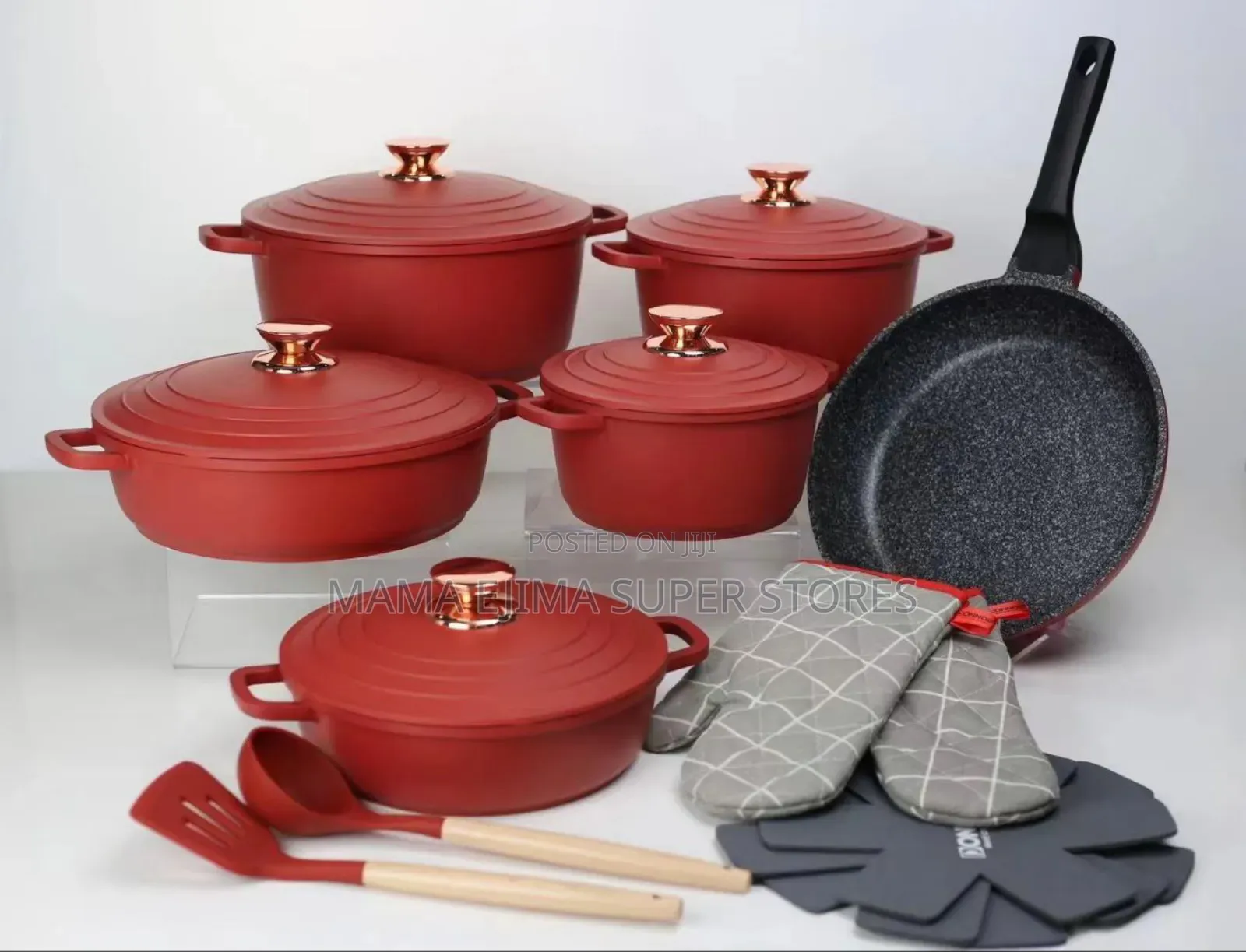 Iron Cast Non Stick Pot