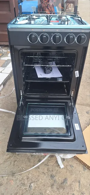 New Midea 4 Burners Standing Gas Cooker With Oven Blue Flame