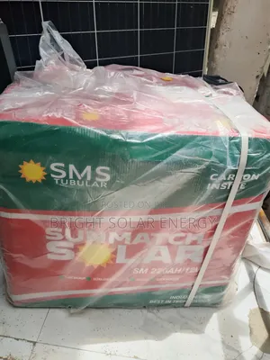 SMS Solar Tubular Battery 220ah 12v