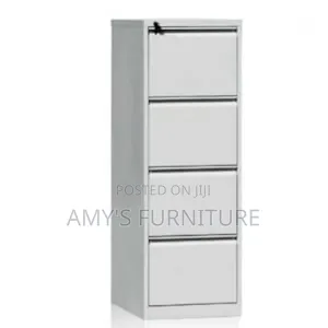 Metal Office Filing Cabinet - 4-Drawer