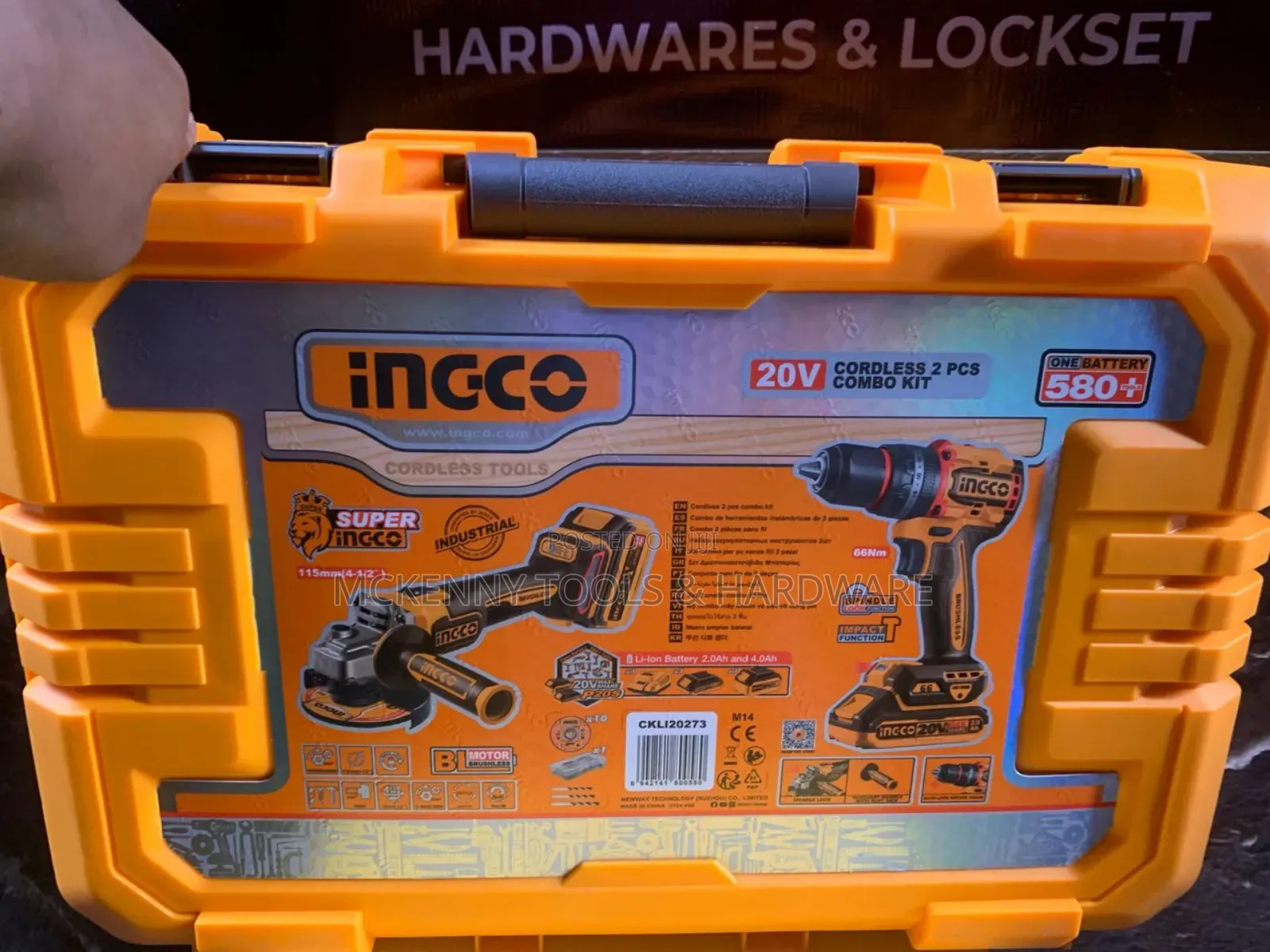 Ckli2009 Cordless 2 PCS Combo Kit