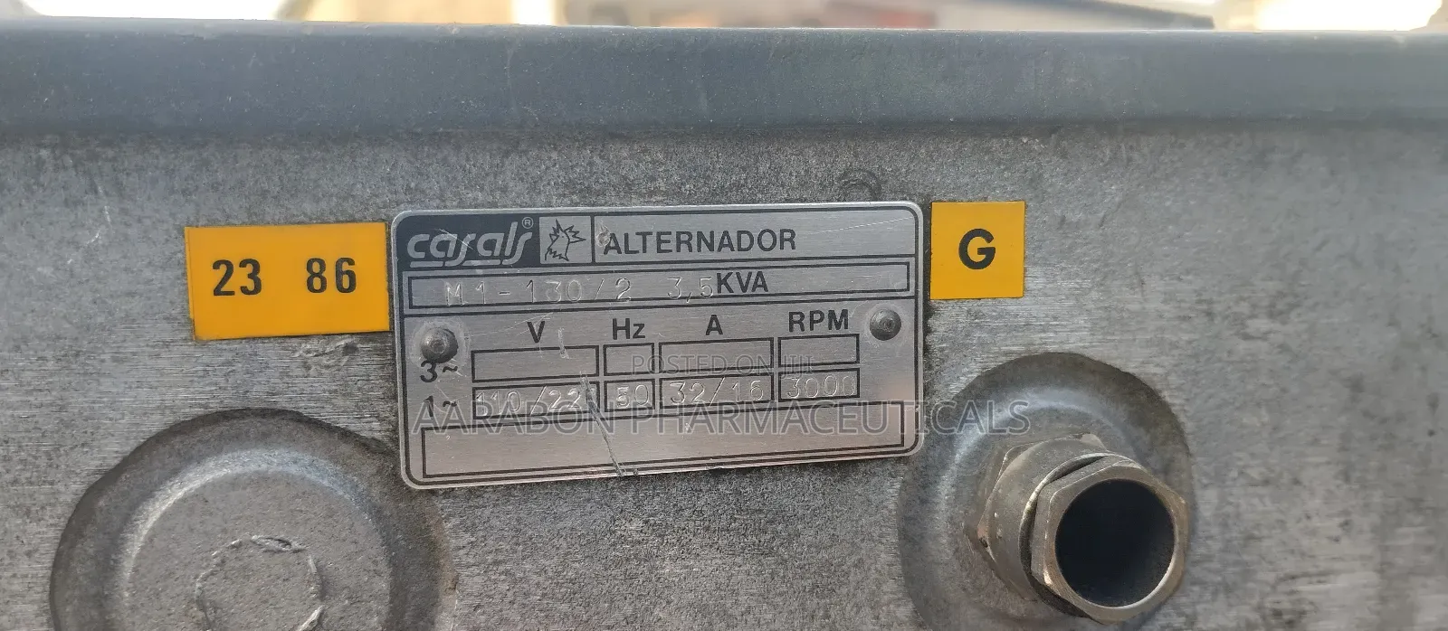Honda Gx340 6kva