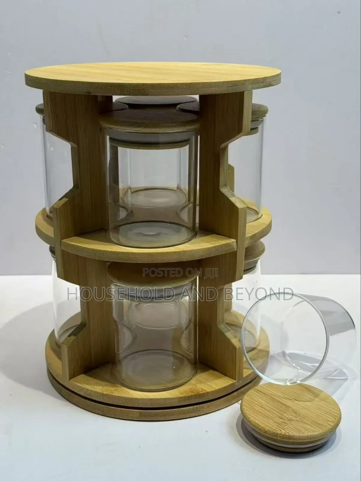 Rotating Spices Containers