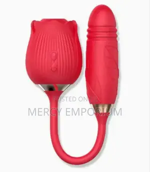 2in1 Double Rose Sucking Women Sex Toys