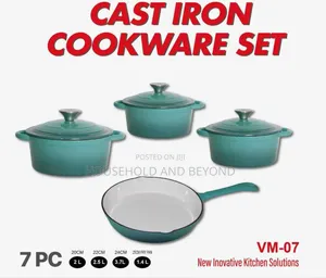 Cast Iron Pot - Available in Colours Posted