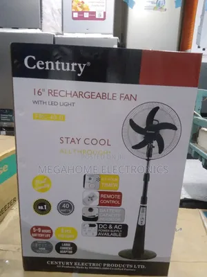 Century Rechargeable Fan 16