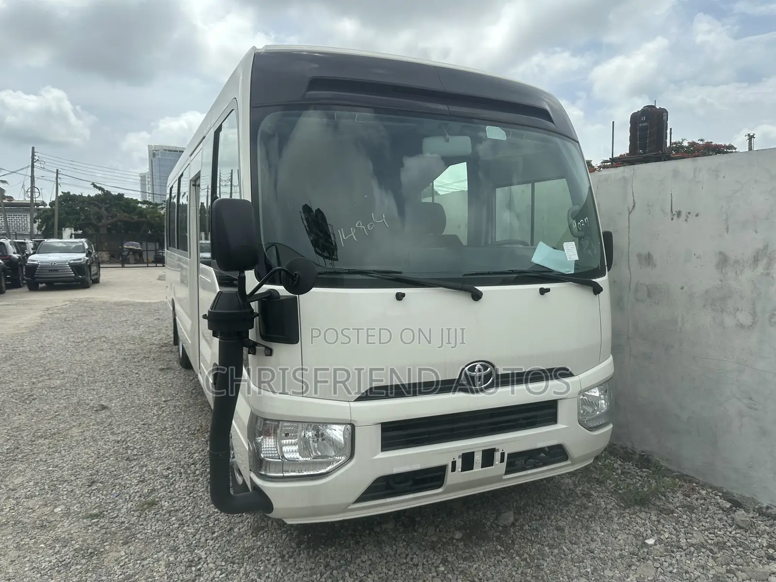 New Toyota Coaster 2024 White
