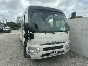 New Toyota Coaster 2024 White
