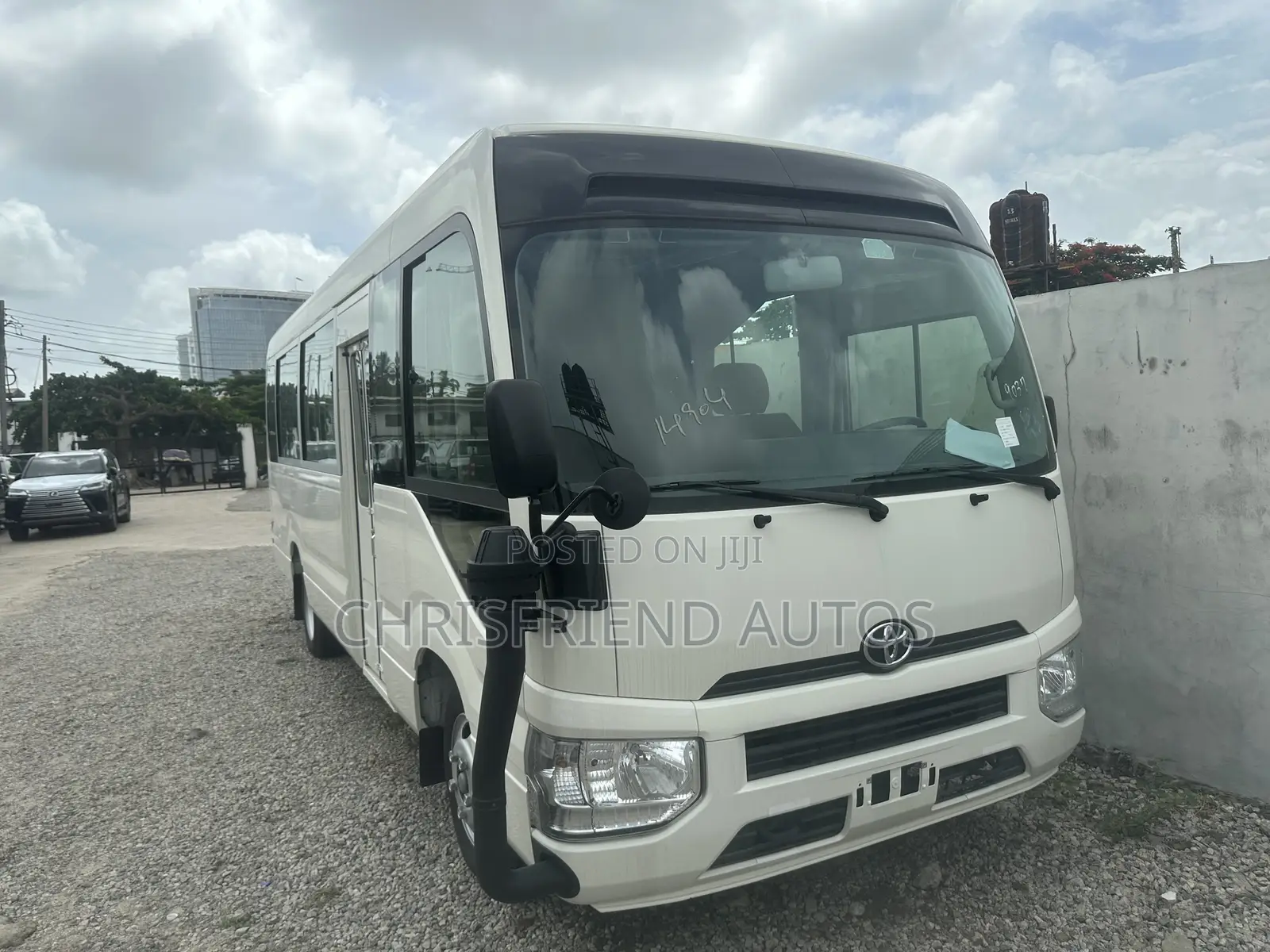 New Toyota Coaster 2024 White
