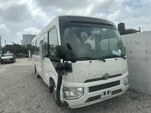 New Toyota Coaster 2024 White
