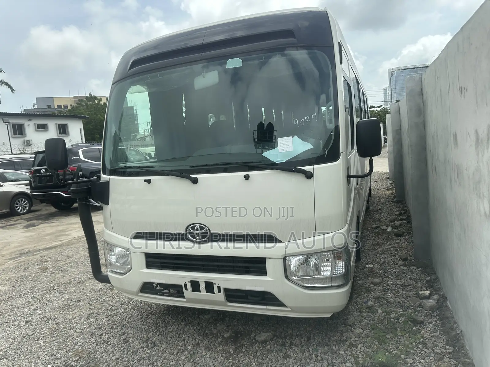 New Toyota Coaster 2024 White