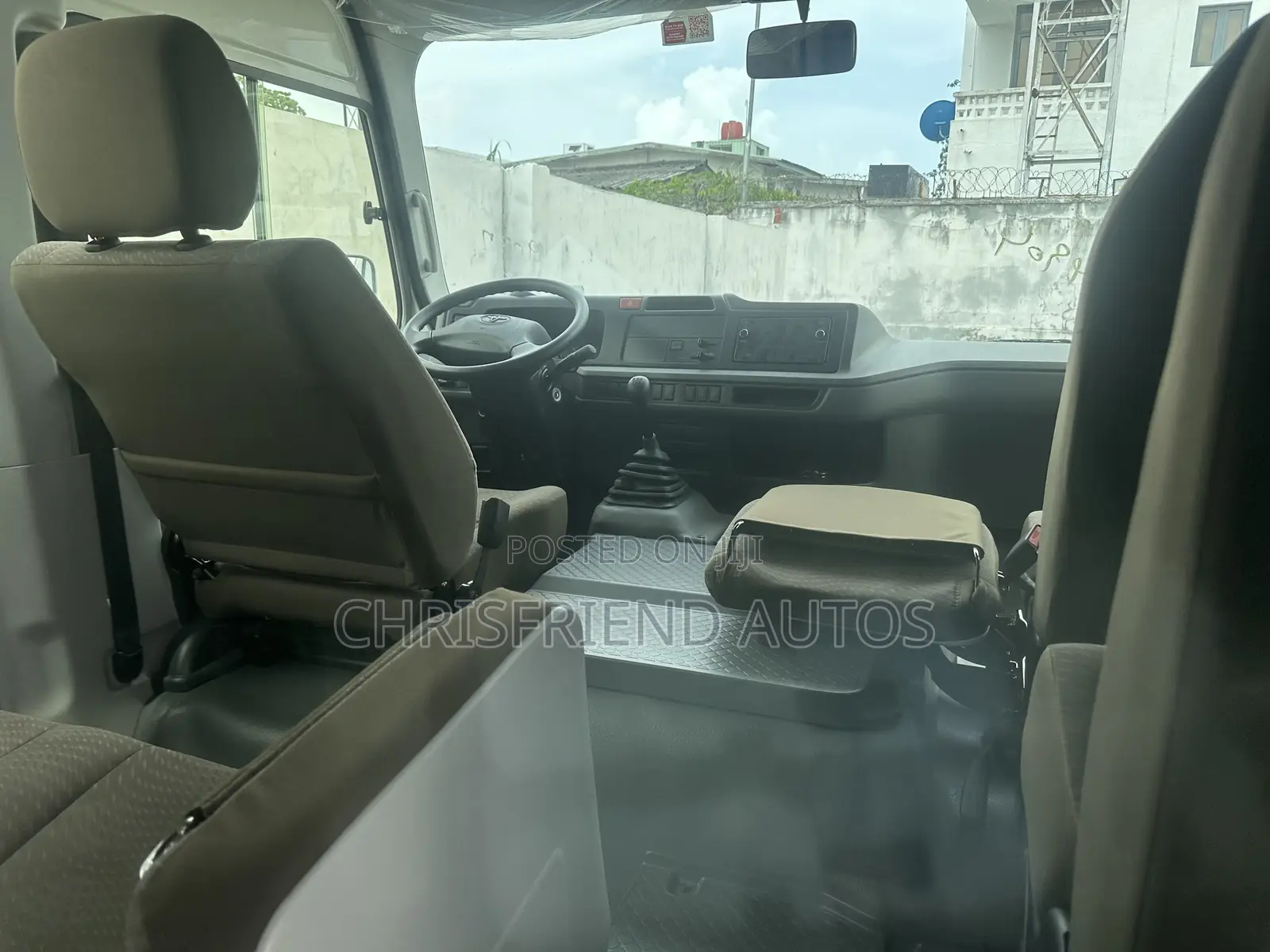 New Toyota Coaster 2024 White