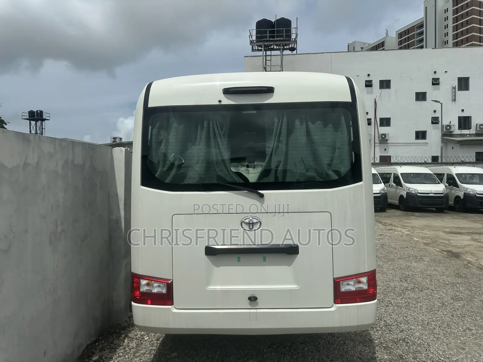 New Toyota Coaster 2024 White