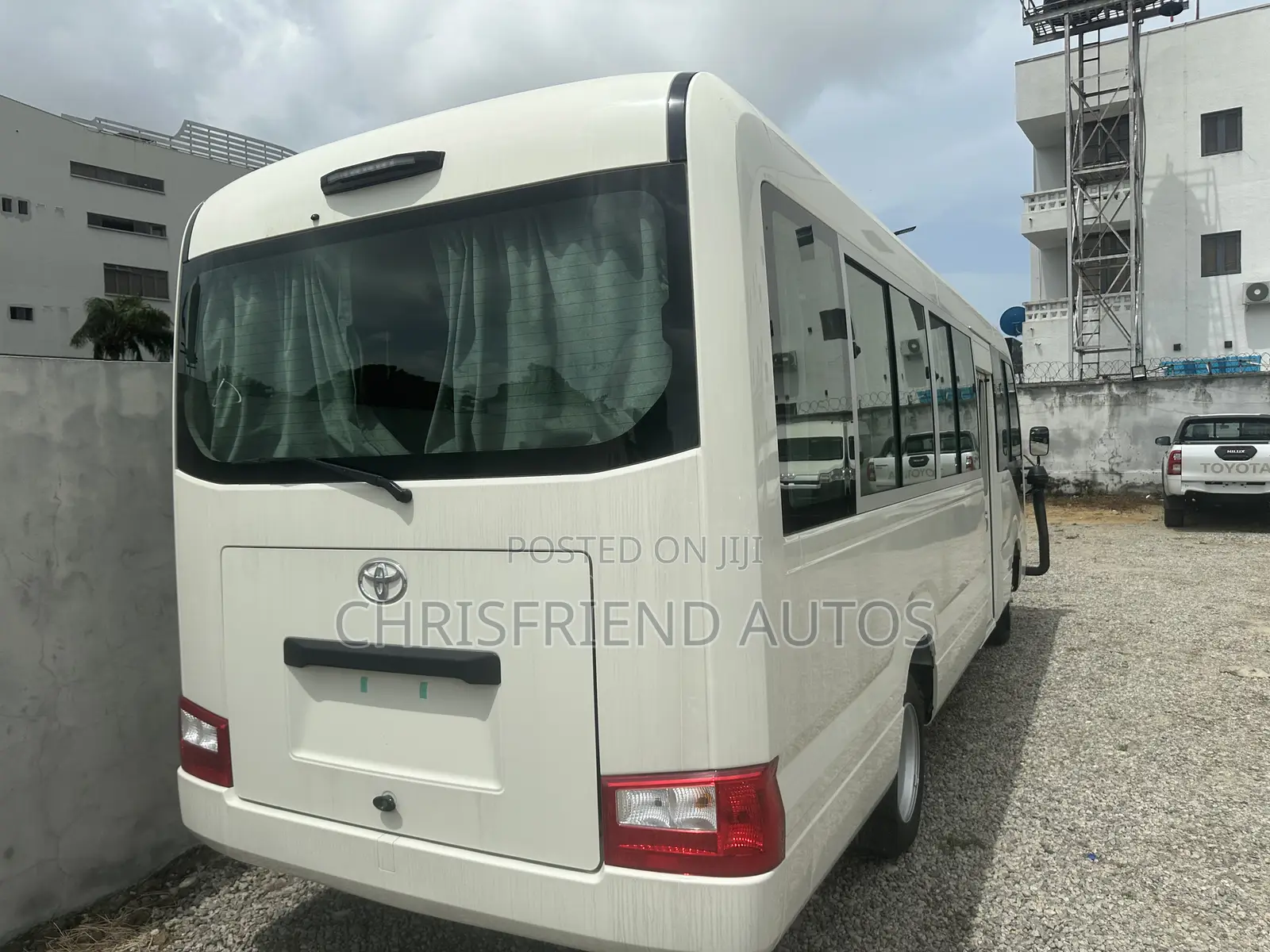 New Toyota Coaster 2024 White