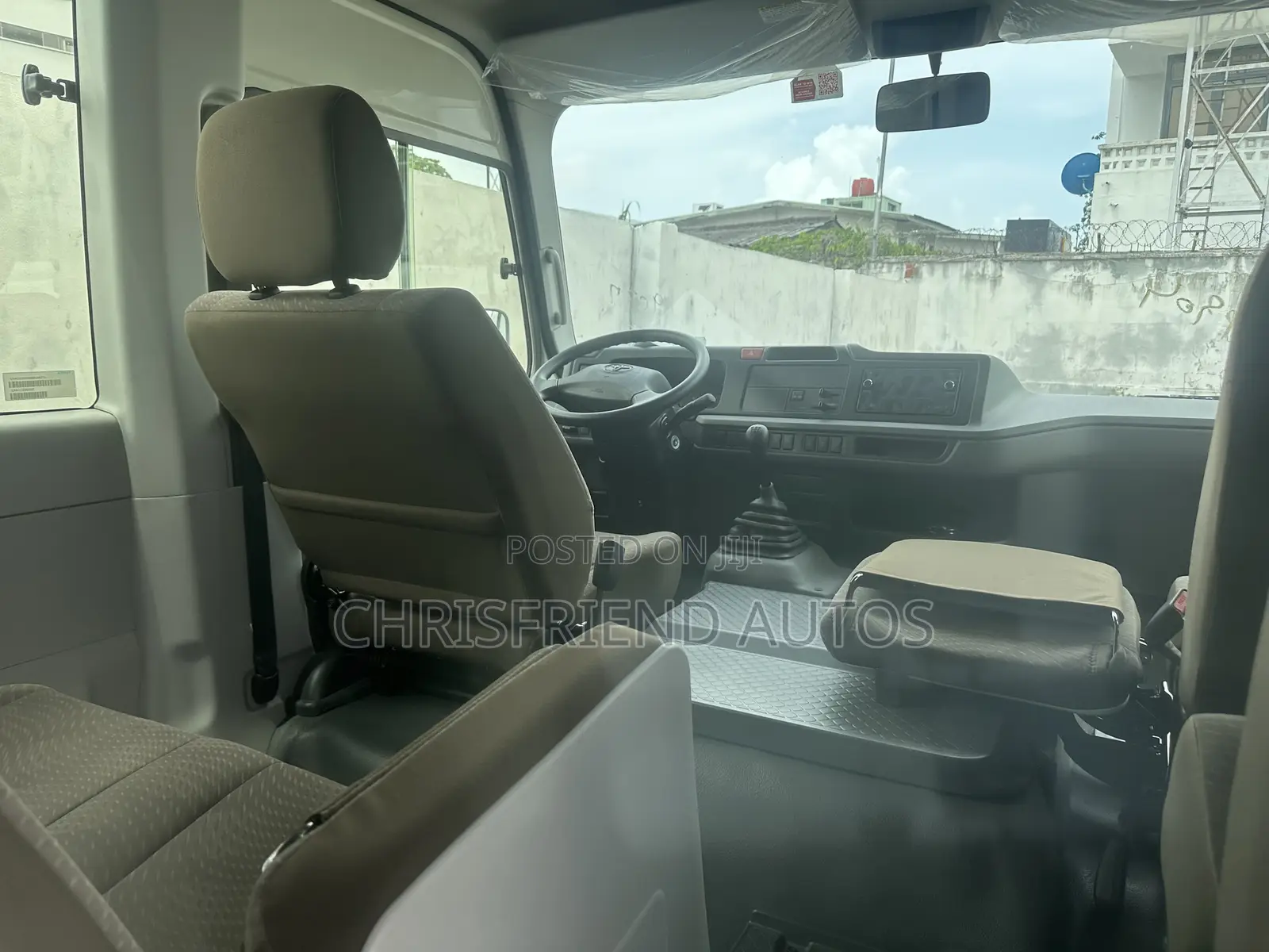 New Toyota Coaster 2024 White
