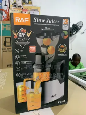 Raf 150w Slow Juicer- Juice More, Waste Less