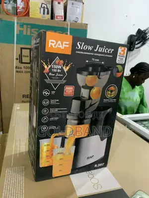Raf 150w Slow Juicer- Rich Juice With Minimal Effort