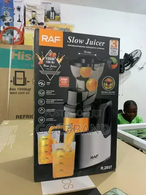 Raf 150w Slow Juicer- Rich Juice With Minimal Effort