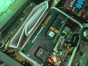 Peak Power Petrol Gen 4.5kva Key Start Remote Control 100%