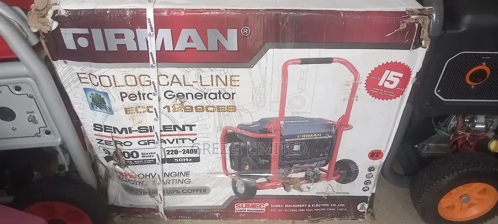 Firman Generator Set Eco12990es2