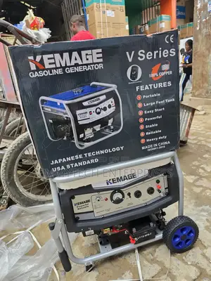 5.5kva Kemage Remote Control Petrol Gen 100%Copper Coil