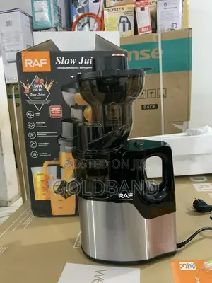 Enjoy Natural Juice With 150w Raf Slow Juicer