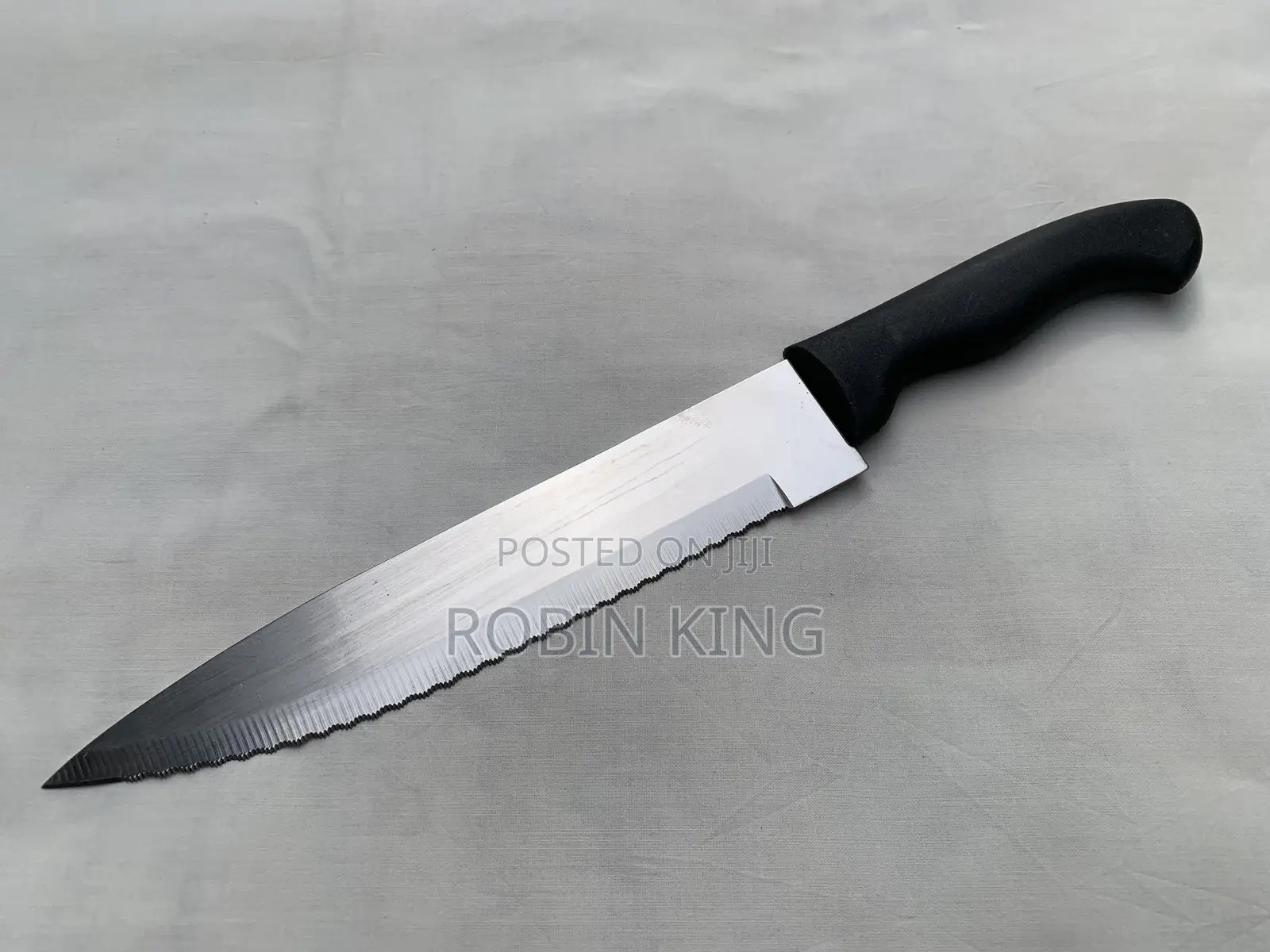 Generic 8 Inches Serrated Chef Knife