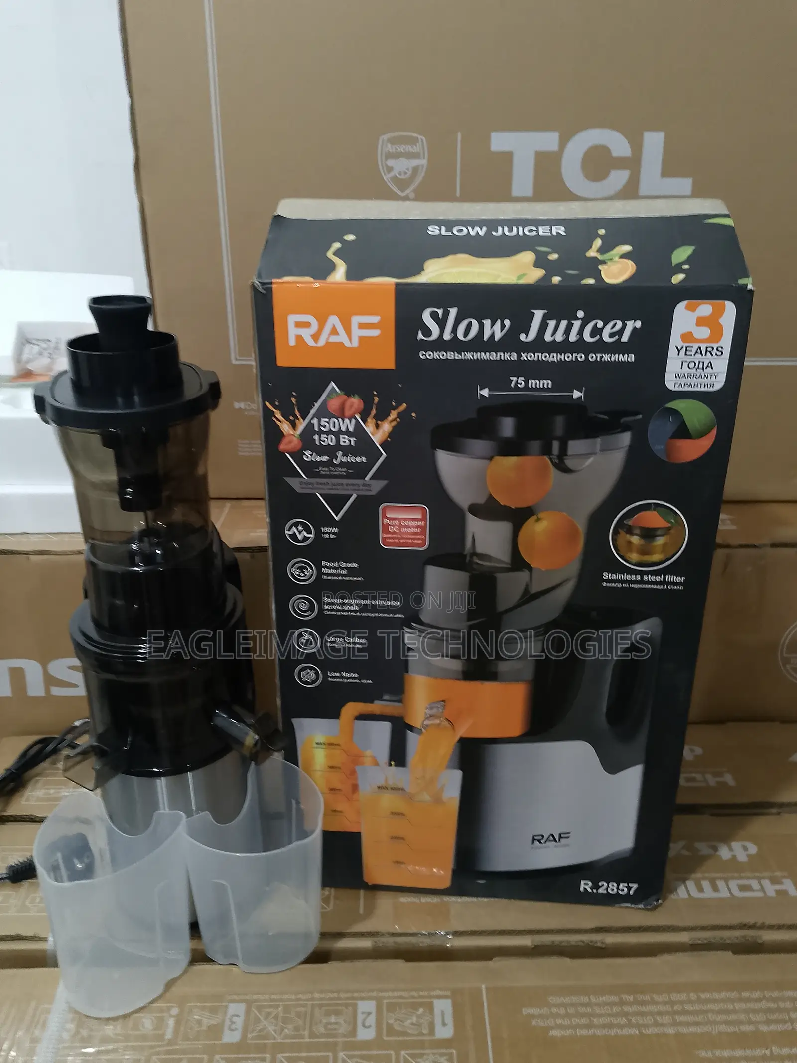 Multi Functionalraf R.2857 Juicer-Fruits Veggies